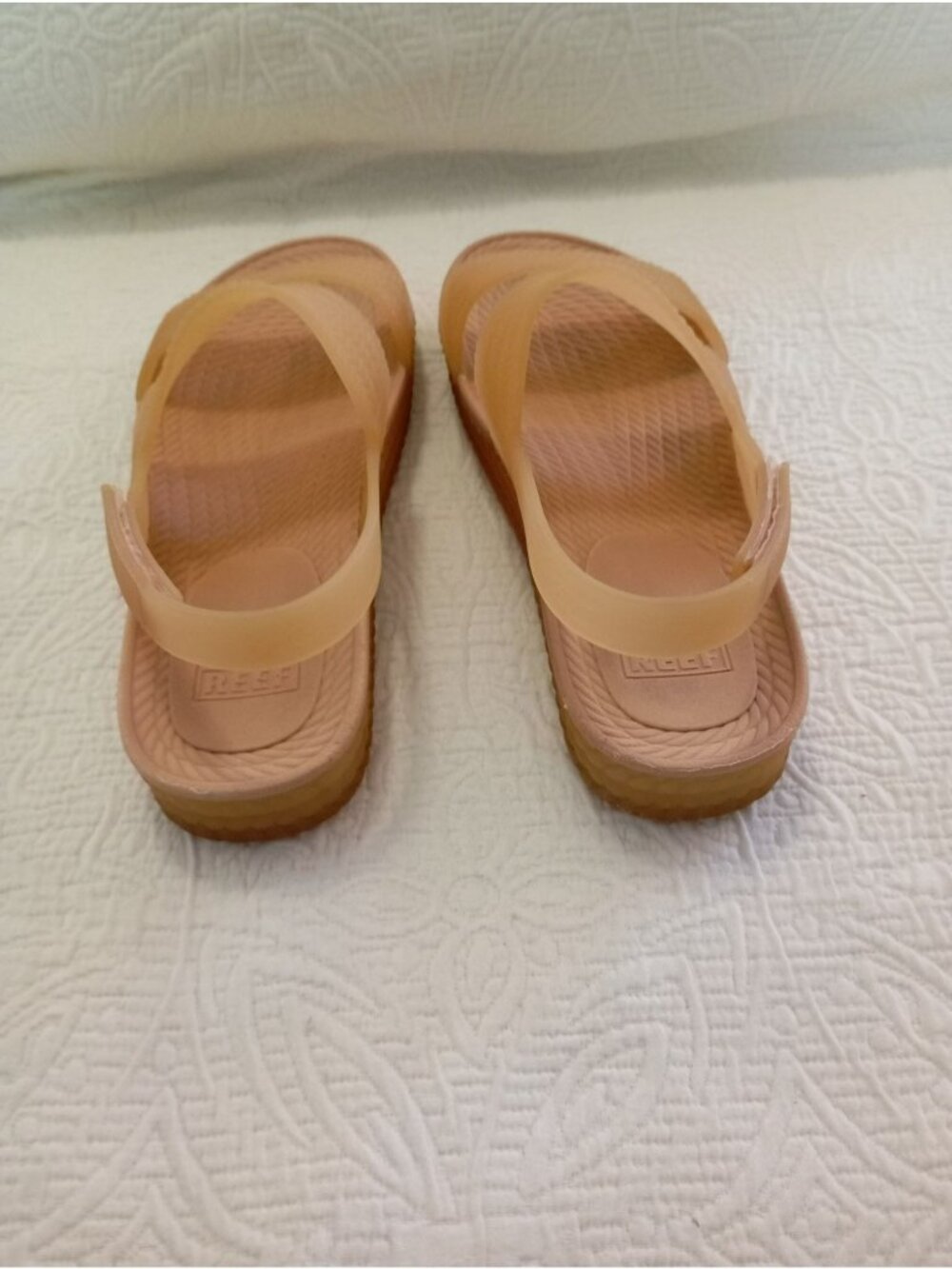 Reef Sandals Slingback Straps Textured Soles Size 8 Lightweight & Comfortable - Picture 13 of 13